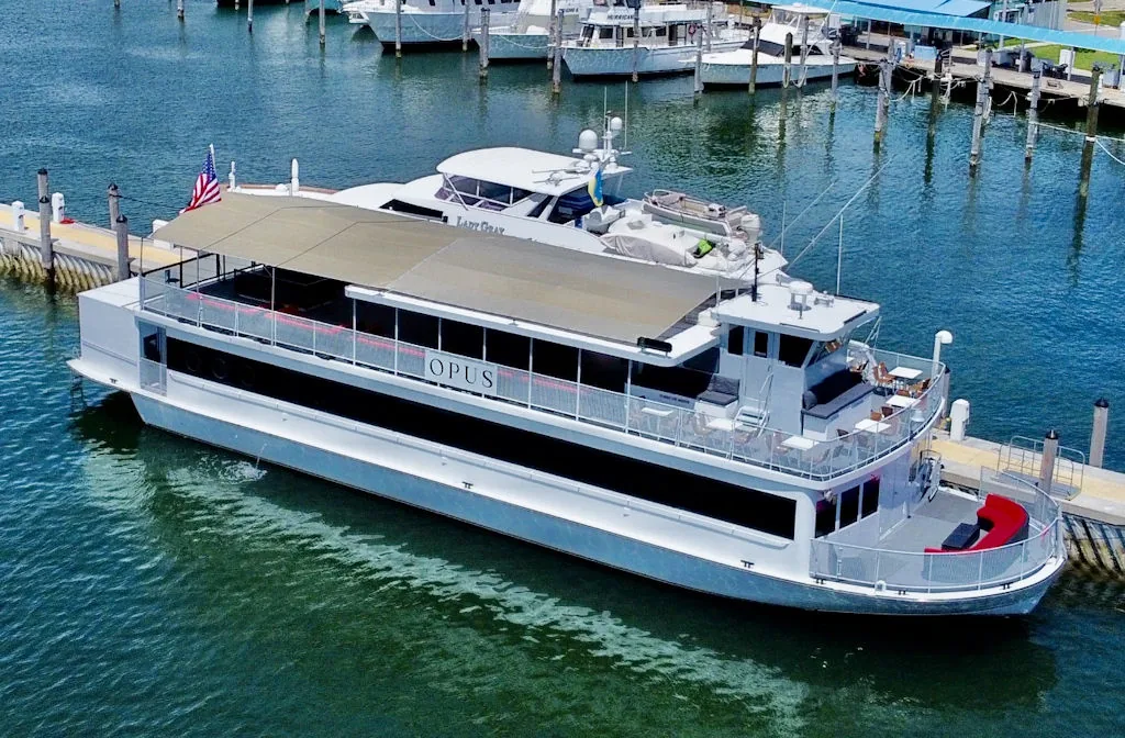 The Opus aboard the Opus yacht